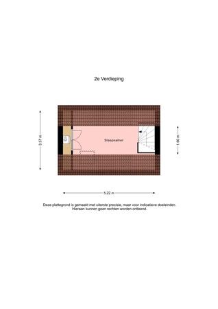 Floorplan - Diemenlaan 63, 8304 EH Emmeloord